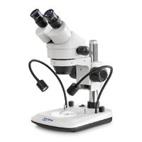Product Image of Stereo zoom microscope trinocular OZL 474, Greenough, 0.7-4.5x, HWF10x20, 3W LED