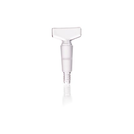 Duran Group Hahnküken mit Gewinde, SBW Glas, geschliffen, NS 14.5, T-Bohrung 2,5 mm, 50 St/Pkg