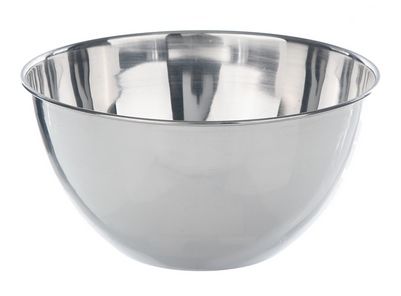 Bochem Sandbadschale 18/10 Stahl, flacher Boden, 5000ml