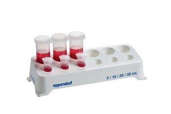 Eppendorf Röhrchengestell für 5, 0, 15 und 50 ml-Gefäße, 12 Plätze, weiß, autoklavierbar, 2 St/Pkg