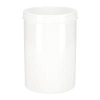 Product Image of Wide Mouth Jar, HDPE, without Screw Cap, 1000 ml, 151 mm, Ø ext.: 109 mm, 108 pc/PAK