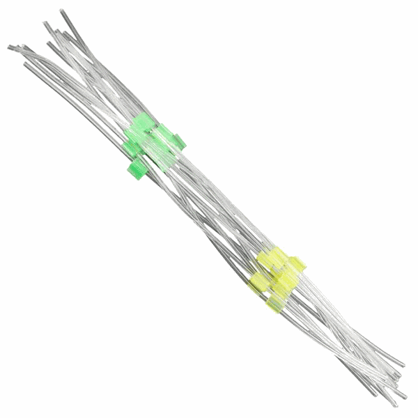 PerkinElmer Bördelbarer PVC-Schlauch für Schlauchpumpen, grün/gelb, 0,44 mm Innendurchmesser, 12/PAK