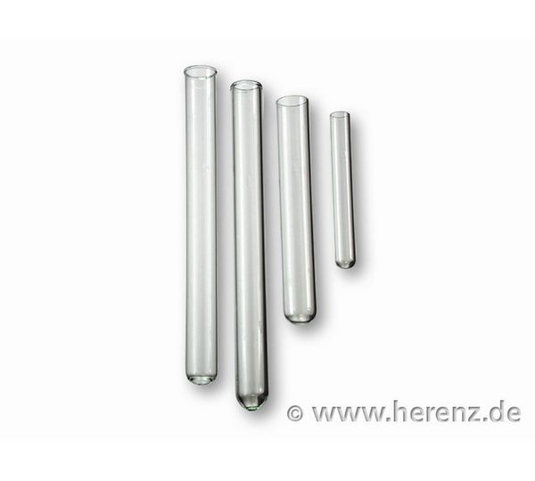 Heinz Herenz Reagenzgläser R4, AR Glas, ohne Rand, 160 x 15 mm, 21 ml, 4 x 250 St/Pkg