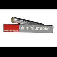 Aluminiumfolie, Rolle 300mm breit, Foliendicke 0,03 mm, Länge 100 m, im Spenderkarton