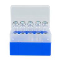 Product Image of 25 Position Container blue with removeable devider for crimp neck vials N 20