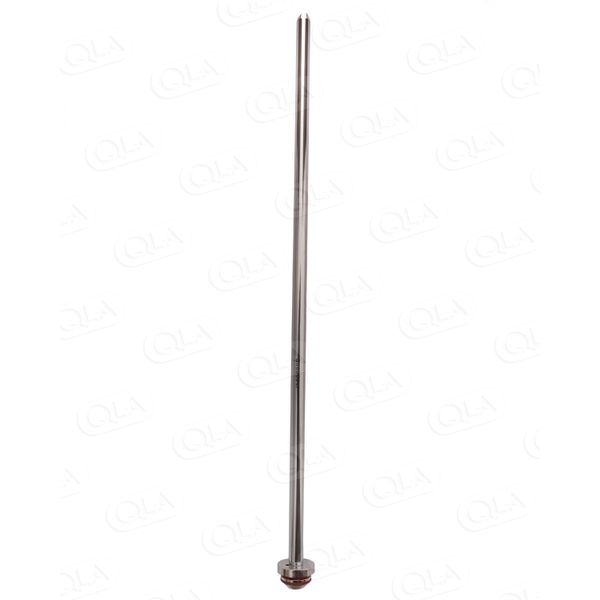 QLA 15 inch (380mm) Double O-Ring Push-On Style Conical Basket Shaft for Multidose, 316 SS, Serialized