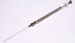 Hamilton 1 μl, Modell 7001 KH Spritze, Knurled Hub Nadel, 25 Gauge, 70 mm, point style 3, max. Druck 6000 psig (413.7 bar), max. Temperatur 115°C / 