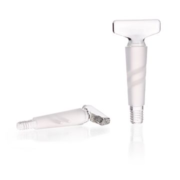 Duran Group Patenthahnküken mit Gewinde, geschliffen, NS 14.5, Bohrung 2,5 mm, 50 St/Pkg