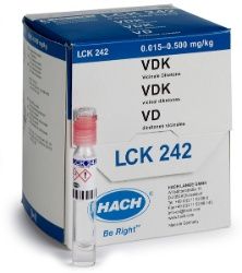 Hach Lange Vicinale Diketone (MEBAK) Küvetten-Test 0,015-0,5 mg/kg Diacetyl, 25 St/Pkg