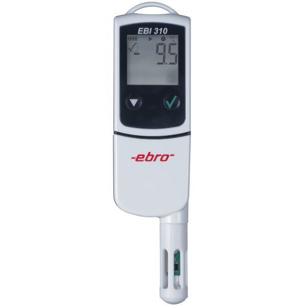 Ebro Electronic EBI 310 TH USB-Temperaturlogger und Feuchtefühler