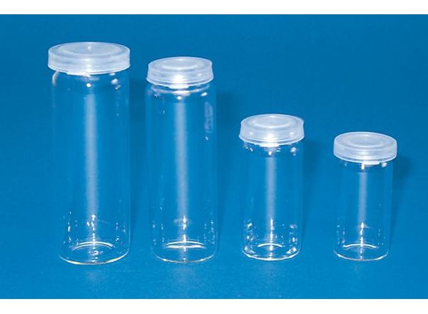 IDL GmbH Rollrand-Schnappgläser weiß, ca.100 ml kmpl. mit Poly-Verschluss (VE=100 St.)