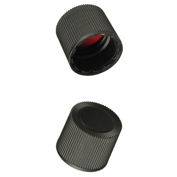 Microsolv Screw Cap black, 15 mm, solid, for Heavy Wall Vial, 100 pc/PAK