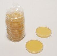 Merck Fertignährbodenplatte CASO-Agar mit LTHTh Enthemmern, 90 mm Sedimentations-Platte, 30ml Füllvolumen, Gamma-sterilisiert, 3-fach verpackt, 