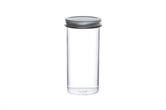 Greiner Bio-One Mehrzweckgefäß, PS, 150 ml, 49x107 mm, transparent, Metallverschluss, aseptisch, 6x20/PAK