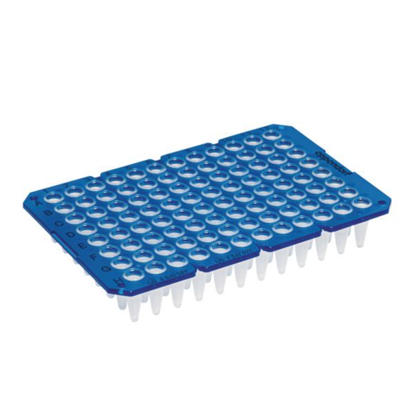 Eppendorf twin.tec PCR Plate 96, ohne Rand, blau (250μL), teilbar, 20 Stück