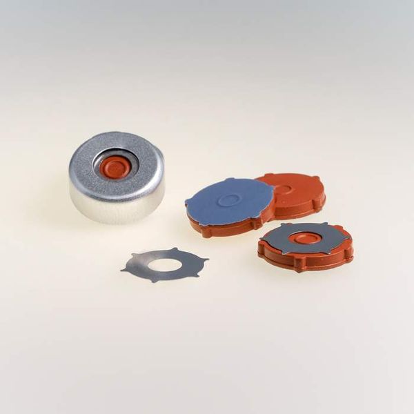 PerkinElmer Kappe/Septa - 20MM PTFE/Butyl, 100 St/Pkg