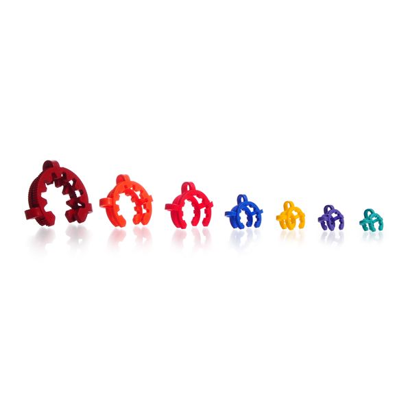 Duran Group KECK-Clips for spherical joints, POM, S 19, dark blue, KECK-ART.No. 05-19/1, 100 pc/PAK