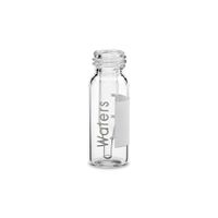 Product Image of Clear Glass 12 x 32mm Screw Neck Qsert Vial, 300 µL Volume, 100/pk