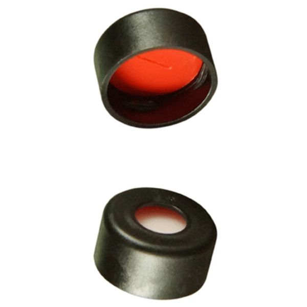 Microsolv Snap Cap black with SOFT-Guard Septa SIL/PTFE, slit, 1000 pc/PAK