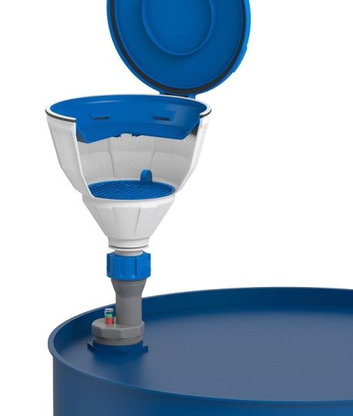 SCAT Funnel Disposal Set for barrel, R2" BSP/G2" (m) + Trisure BCS / BSC 56x4 (m)