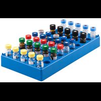 Product Image of 50 position pp vial rack for all vials 11.6 x 32 mm