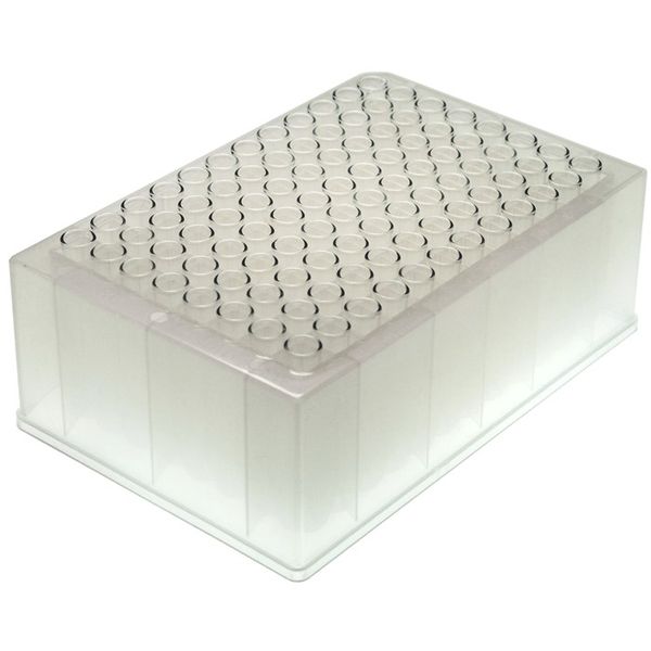 Microsolv 96 Well Plate PP, with 1 ml Glass Inserts, 18 pc/PAK