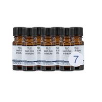 Product Image of TLC-Testmischung für Micro-Set A, einzeln, Lebensmittelfarbstoffe, 7 x 8 mL