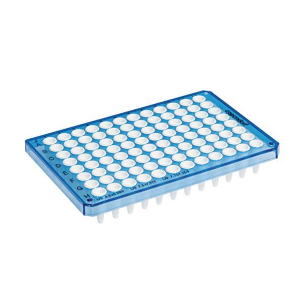 Eppendorf twin.tec real-time PCR Plate 96, semi-skirted (Wells white) Blue, 25 pcs.