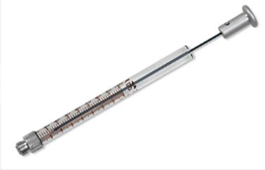 Hamilton 100 μl, Modell 1710 BFP Spritze, 5/16''-28 Gewinde, ML 600 Instrumenten-Spritze, max. Druck 1000 psig (68.9 bar), max. Temperatur 50°C/122°F