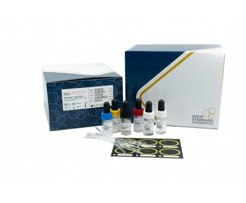 Gold Standard Diagnostics Microgen Legionellen-Latex-Test, 50 Tests