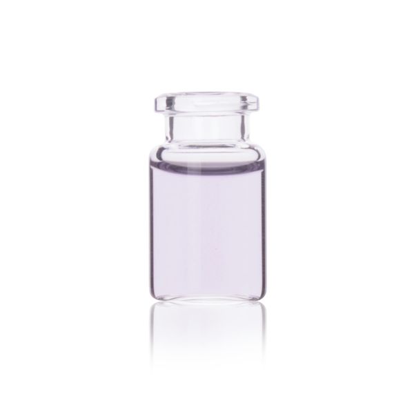 DWK Wheaton Headspace-Fläschchen, klar, flacher Boden, abgeschrägter Rand, 6ml, 100 St/Pkg
