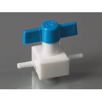 Product Image of PTFE - Ventil, Zweiwege, Ø 10 mm, NW 4 mm, autoklavierbar