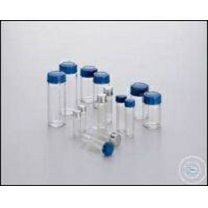 Schuett-Biotec Gewinde-Präparategläser m. Kunst.-Kappe, 75x27 mm (VE=100)