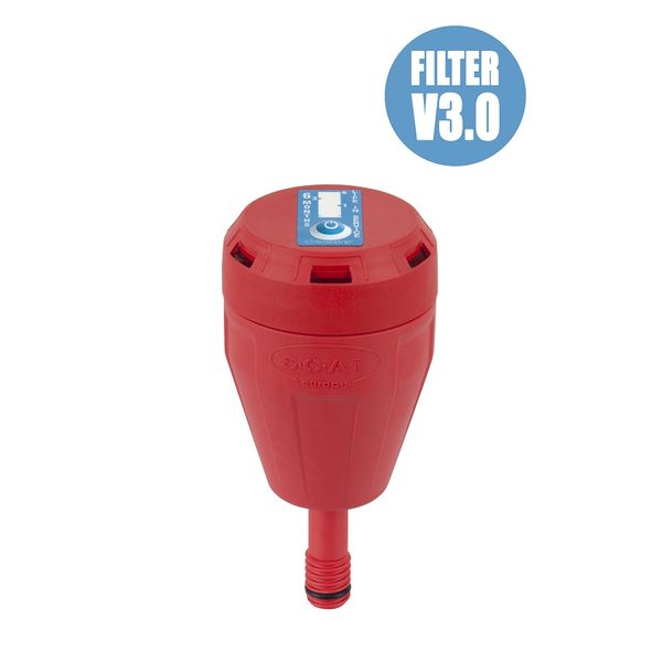 SCAT Abluftfilter M, V3.0, mit Spritzschutz und Wechselschild, Standzeit 6 months