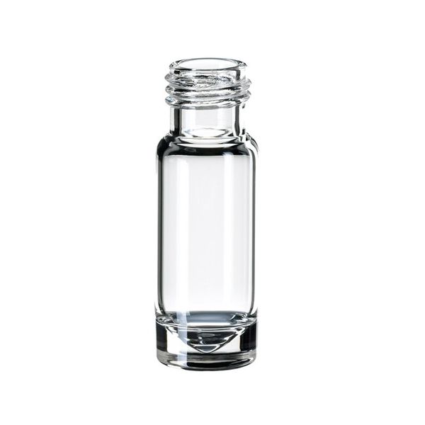 Thermo Fisher Scientific SureSTART 1.7 ml Vial, Clear Glass, Short Screw Thread 9 mm, Inner V-Bottom, High Recovery, silanized, 100 pc/PAK