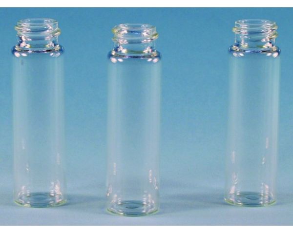 Supelco 12ml Vials, Schraubverschluss, Klarglas (nur vial) AD×H×ID 21×70×12mm, thread 18-400, 100St/Pkg