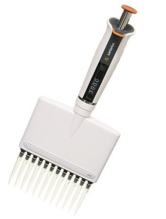 Sartorius Tacta mechanische Pipette, 12-Kanal, 30-300 μl