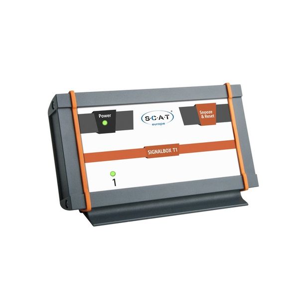 SCAT Signal box T1 - EU, 1 sensor input and 1 potential-free output