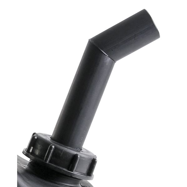 SCAT Safety spout, S60/61, HDPE electrostatic conductive, rigid, with vent