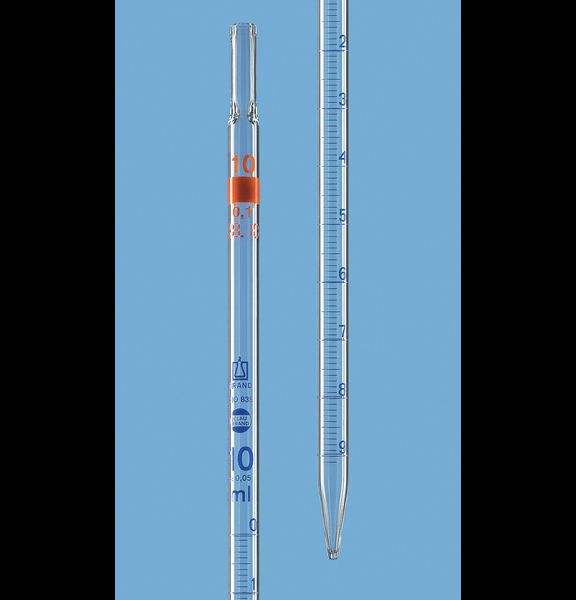 27306 Graduated Pipette BB AS DEM type 3 cotton plug, 12 pc/PAK
