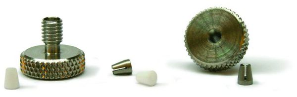Supelco KEL-F FERRULES,1/16 PK/10
