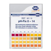 Product Image of Indikatorstäbchen pH-Fix pH 0...14 nicht blutend (Pack=100 Stäbchen)
