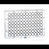 Cell culture microplate, 96 well, PS, U-bottom, transparent, Cellstar®, cell-repellent surface, cover plate with condensation rings, sterile, 4 x 8 pc/PAK