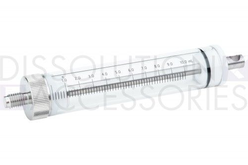 Dissolution Accessories Spritze + Kolben, 10 ml, für Hanson AutoPlus/AutoPlus Vision