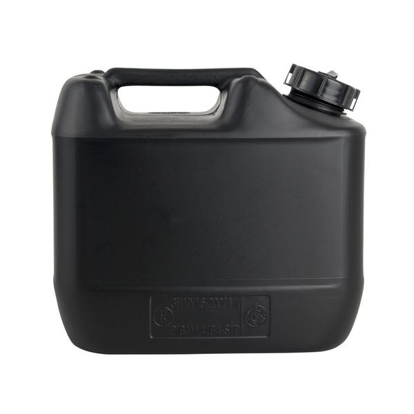 SCAT Kanister 10 L, S60/61, HDPE ableitfähig, zugelassen nach UN/Y, BxHxT: 185 x 265 x 290 mm, schwarz, Nicht leitfähig