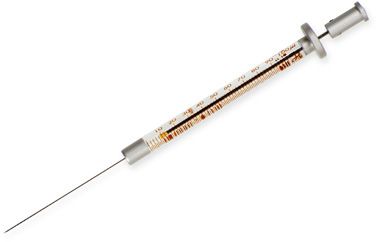 Hamilton 100 μl, C-Line Modell 1710 FN CTC Spritze (6.6 mm), 26s Gauge, 51 mm, point style AS, max. Druck 1000 psig (68.9 bar), max. Temperatur 50°C/
