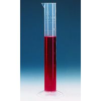 Product Image of Graduated Cylinder, PP, 25 ml, embossed Scale, tall form, 10 pcs/PAK