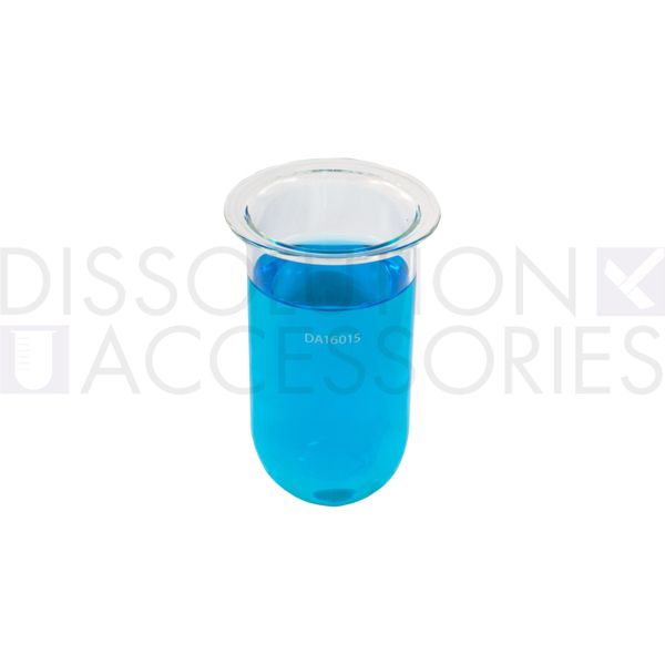 Dissolution Accessories Chinese Vessel, Boro 3.3, clear, 250 ml, Hanson