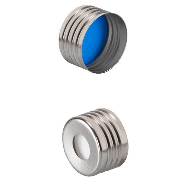 Microsolv Headspace Screw Cap 18 mm, with SPME Style Sil/PTFE Septa, 100 pc/PAK