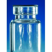 Product Image of Vials, crimp top, for Thin Seal, 20 mL, clear glass vial (flat top), closure type